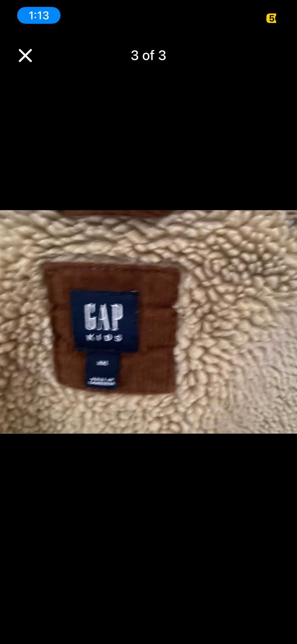 Boys Gap Large size winter Jacket
